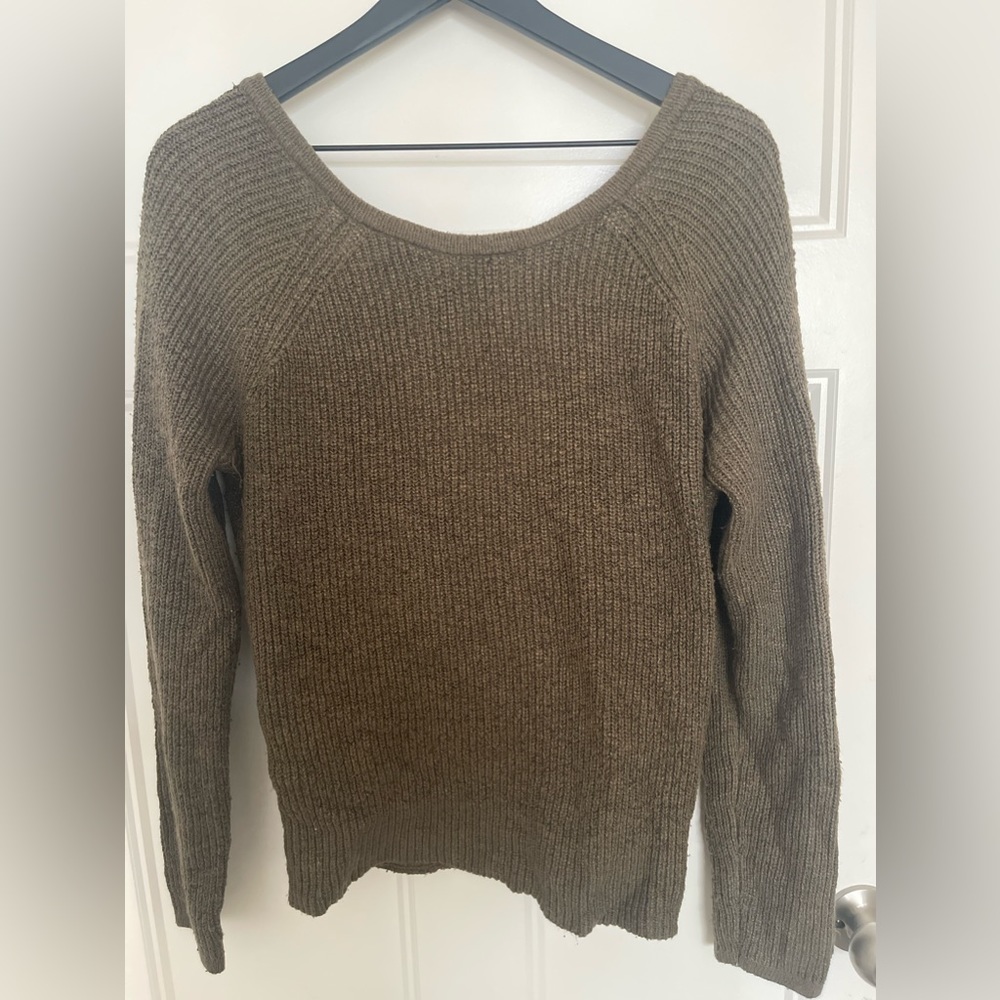 Aerie ballet back sweater